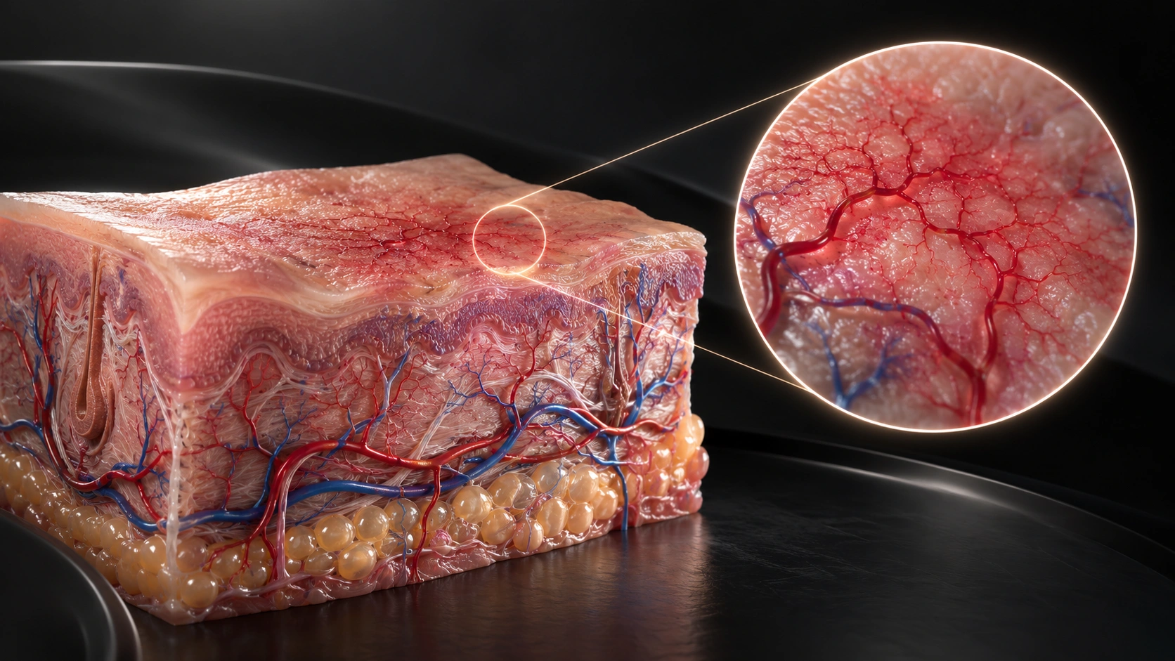 Couperose and vascular-reactive skin